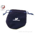 Silk Screen Printed Jewelry Velvet Drawstring Bag 120 * 80m